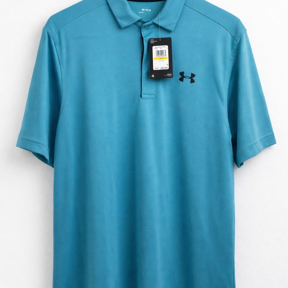 Under Armour Men's Blue Polo Shirt